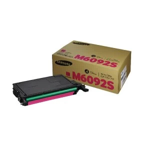 Samsung CLT M6092S Magenta Standard Yield Toner Cartridge SU348A