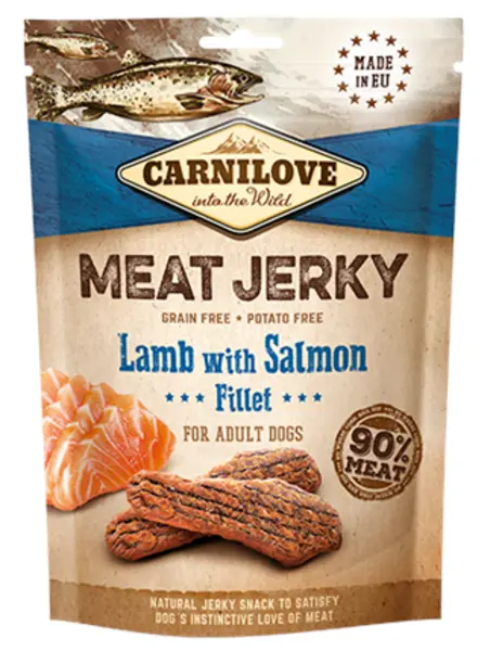 Carnilove Lamb with Salmon Jerky Fillet Dog Treat 100g