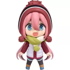 Laid-Back Camp PVC Action Figure Nadeshiko Kagamihara 10 cm