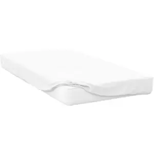 Belledorm Percale Extra Deep Fitted Sheet (Superking) (White) - White