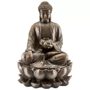 Garden Gear Serenity Tabletop Buddha Water Feature