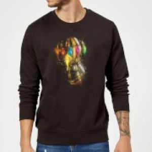 Avengers Endgame Infinity Gauntlet Warlord Sweatshirt - Black - 5XL