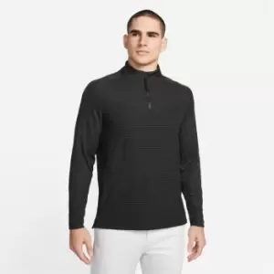 Nike Dri-FIT ADV Vapor Mens Half-Zip Golf Top - Black