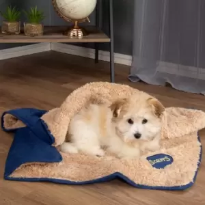 Scruffs Snuggle Dog Blanket Blue