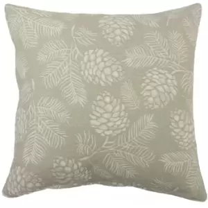 Furn Irwin Woodland Design Cushion Cover (One Size) (Stone) - Stone