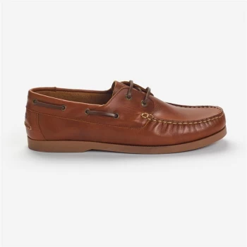 Jack Wills Leather Boat Shoes - Tan