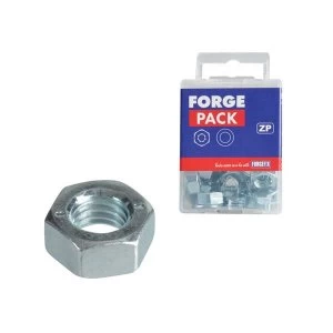 ForgeFix Hexagonal Nuts & Washers ZP M12 ForgePack 6