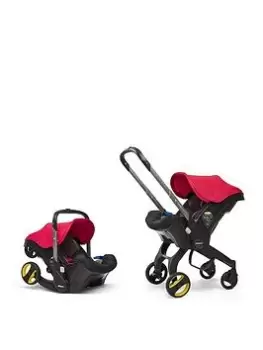 Doona Doona+ Infant Car Seat - Flame Red, Red