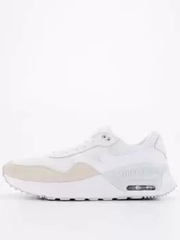 Nike Air Max SYSTM - White/White/White, Size 7, Men