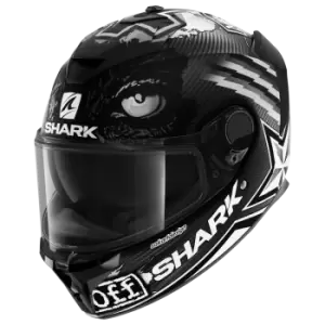 Shark Spartan Gt Carbon Redding Mat Carbon White Anthracite DWA 2XL