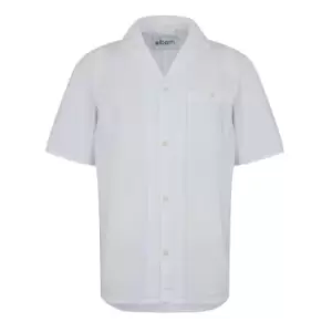 Albam Miles Short Sleeve Shirt - White