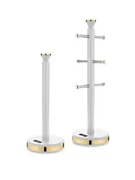 Tower Cavaletto Towel Pole & Mug Tree Set