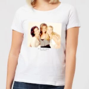 Friends Girls Womens T-Shirt - White - 5XL