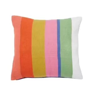 Joules Indienne Floral Woven Cushion 45cm x 45cm, Multi