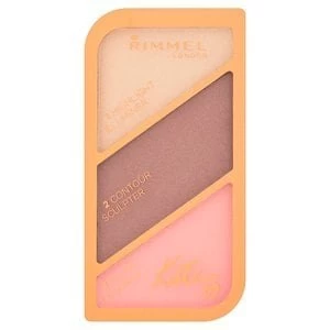 Rimmel Kate Moss Sculpting Palette Golden Bronze 003 Multi