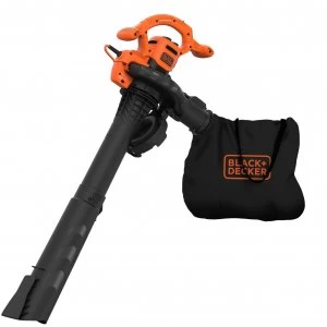 Black + Decker Corded Leaf Blower & Garden Vac