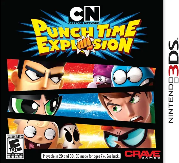 Cartoon Network Punch Time Explosion Nintendo 3DS Game