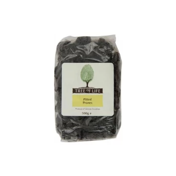 Tree Of Life Organic Pitted Prunes - 500g x 6 - 85335