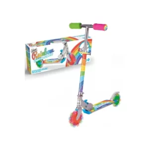 Ozbozz Rainbow Scooter with Flashing Wheels