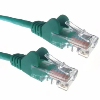 Zexum Green RJ45 Cat5e High Quality 24AWG Stranded Snagless UTP Ethernet Network LAN Patch Cable - 1.5 Meter