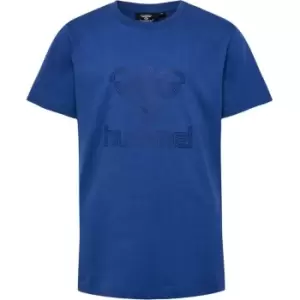 Hummel FASTWO T-SHIRT Short Sleeve - Blue