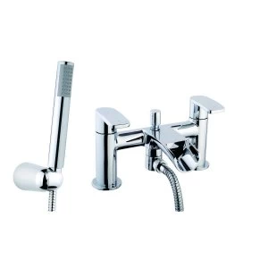 Wickes Niagra Bath Shower Mixer Taps - Chrome