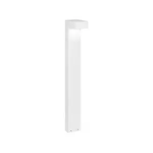 Sirio 2 Light Outdoor Tall Bollard White IP44, G9