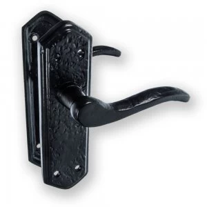 LocksOnline Wentworth Door Handle Set on Backplate