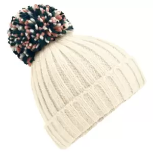 Beechfield Unisex Adult Hygge Beanie (One Size) (Off White)