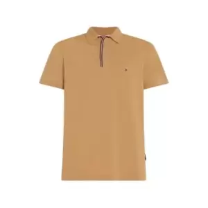 Tommy Hilfiger Rwb Placket Tipping Reg Polo - Beige