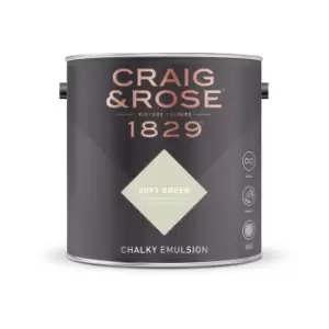 Craig & Rose Chalky Emulsion Soft Green - 5L