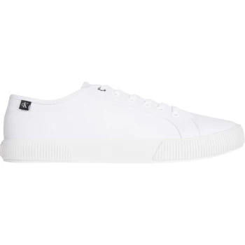 Calvin Klein Jeans Vulcan Canvas Trainers - Bright White