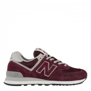 New Balance 574 Classic Trainers - Wine