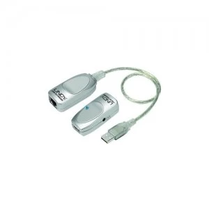 Lindy 42805 cable interface/gender adapter USB RJ-45 Grey