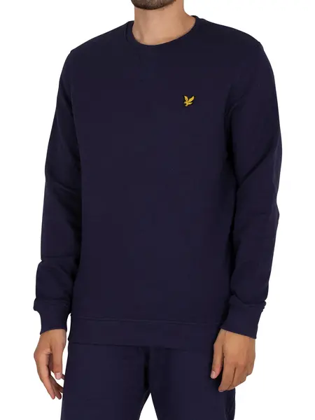 Lyle & Scott Logo Sweatshirt Navy XL