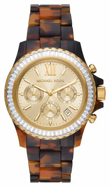 Michael Kors MK7239 Everest Tortoiseshell Acetate Watch