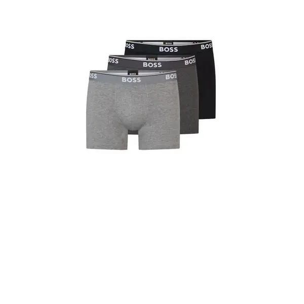 Boss 3 Pack Boxer Shorts - Grey XL