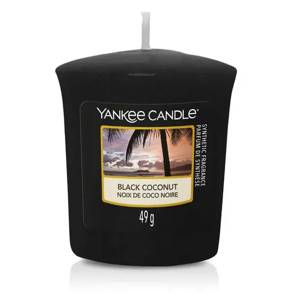 Yankee Candle Black Coconut Scented Candle 49g