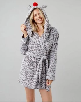 Boux Avenue Reindeer Hooded Robe