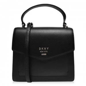 DKNY Whitney Flap Over Bag - Black/Gold BGD