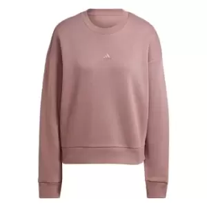 adidas ALL SZN Fleece Sweatshirt Womens - Pink