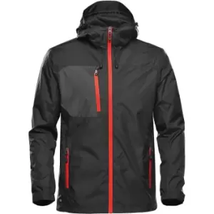Stormtech Mens Olympia Soft Shell Jacket (S) (Black/Bright Red)