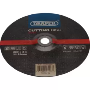 Draper DPC Depressed Centre Metal Cutting Disc 230mm 2mm 22mm