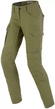 Spidi Pathfinder Cargo Ladies Motorcycle Textile Pants, green, Size 29 for Women, green, Size 29 for Women