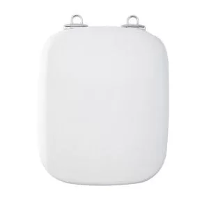 Bemis Oakland White Top Fix Soft Close Toilet Seat