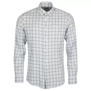 Barbour Sherwood Eco Tailored Shirt White Small