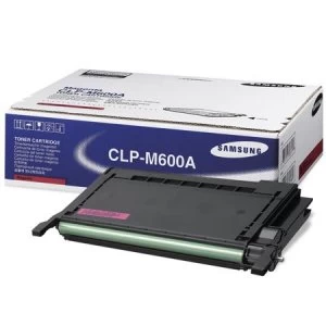 Samsung CLP-M600A Original Magenta Laser Toner Ink Cartridge