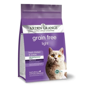 Arden Grange Light Chicken and Potato Cat Food 2 x 4kg