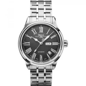 Mens Ball Trainmaster Roman Automatic Watch