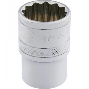 Draper 3/8" Drive Polished Finish Hi Torq Bi Hexagon Socket Imperial 3/8" 3/4"